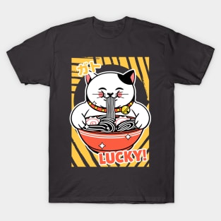 Lucky Cat Ramen T-Shirt